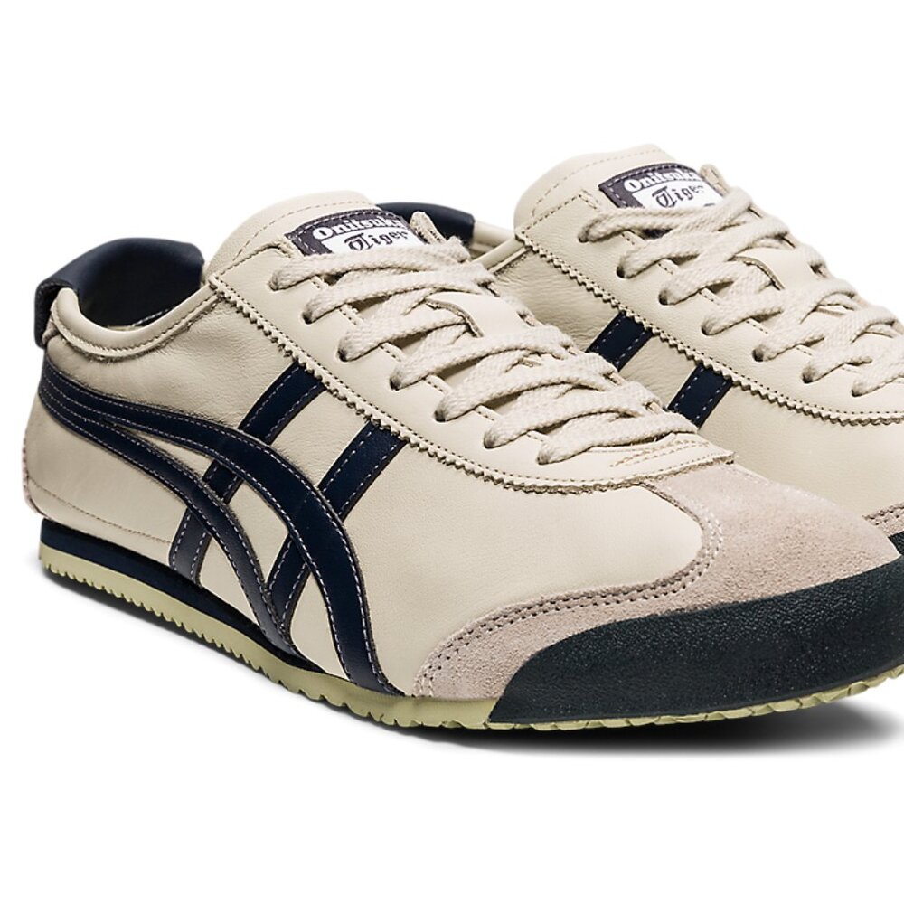 NWT - Onitsuka Tiger Mexico 66 SD in Birch/Peacoat - Size 23.5 / US W 6.5, M